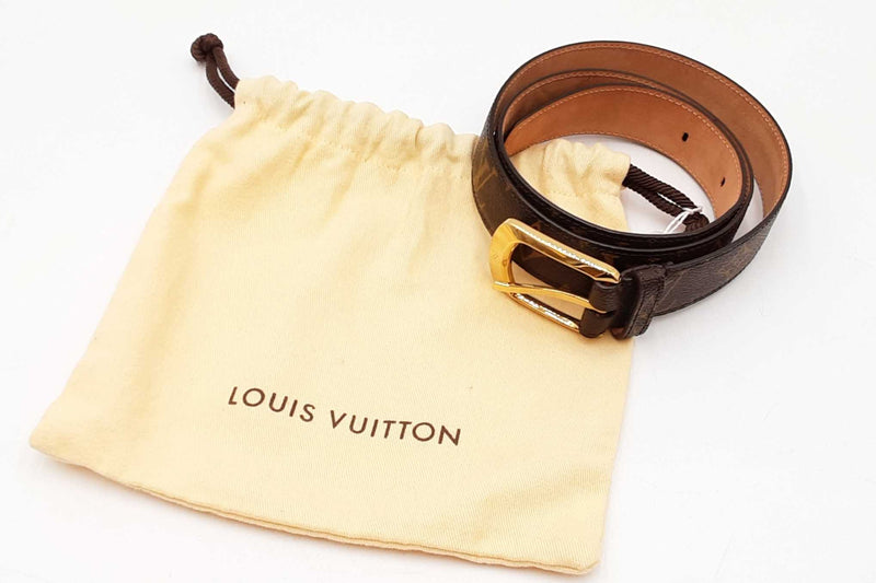 Louis Vuitton Monogram Ellipse Belt Size 85/34 Sd0725izdu