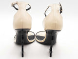 Saint Laurent Opyum White Patent Leather Heels Size 38.5 Eb0526lrxsa