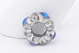 Sterling Silver Spacer Charm 1.5 Grams Eb0824rsa