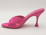 Christian Louboutin Nicol Is Back 85 Satin Mules Pink Size 37.5 Aa0726orzsa