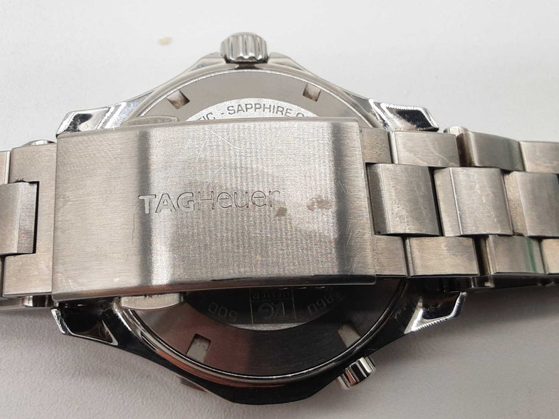 Tag Heuer Wak2110 41 Aquaracer Calibre 5 Steel Automatic Watch Do0924exzde