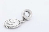 Pandora Sterling Silver Wifey Dangle Charm 3.4 Grams Eb0824rsa