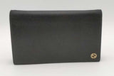Gucci Black Leather Betty Chain Wallet Eb1026lrxsa