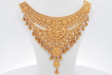 22k Yellow Gold Ornate Filigree Necklace 37 Grams 13 Inch Eb0726wwrxsa