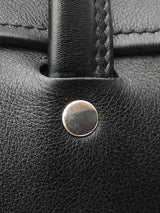 Balenciaga Extra Small Triangle Duffle Bag In Black Leather Fw0926ocrdu