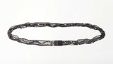Chanel Turnlock Multi Strand Chain Belt In Black Metal Finish Fw0926wrzdu