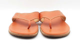 Hermès Thong Sandals In Orange H Leather Size 12 Fw0926rxzdu