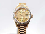 Rolex Lady Datejust 26mm 18k Yellow Gold Automatic Watch Sd0925izxzsa