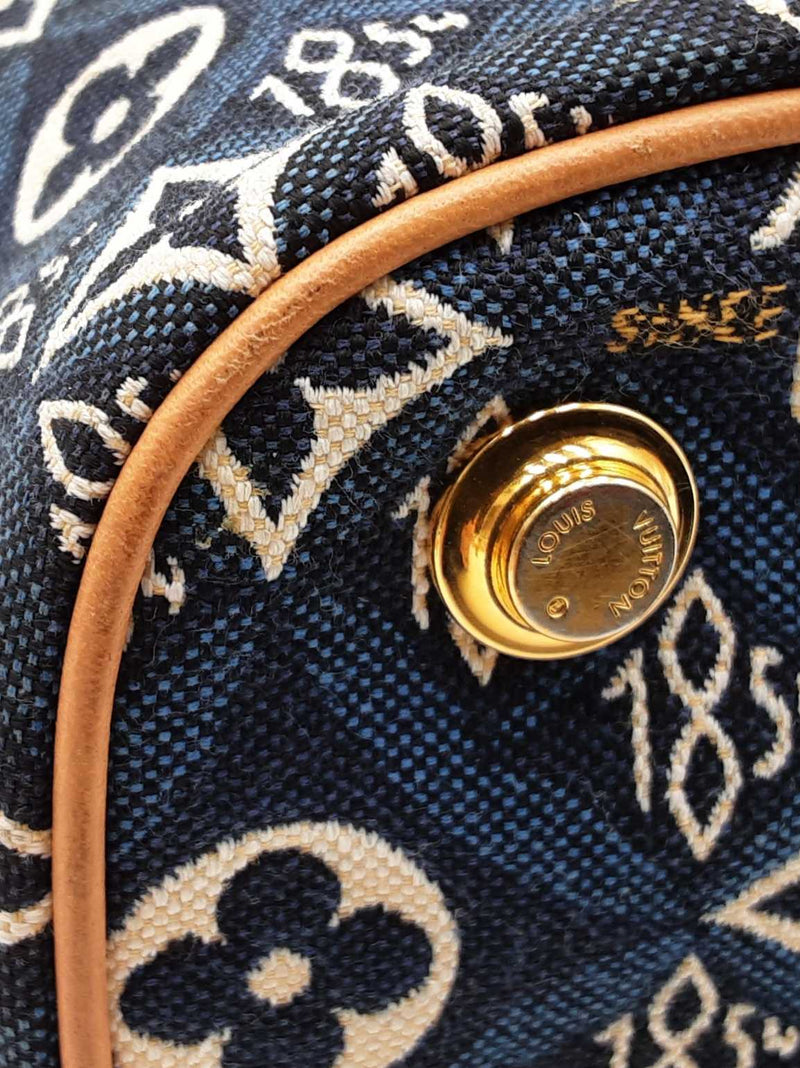 Louis Vuitton Since 1854 Vanity Pm In Blue Jacquard Fw1125loxzdu