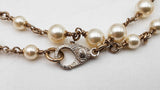Chanel Long Pearl Sautoir Necklace Crystal Inlaid Cc Logos 63 In Sd0526czxdu