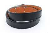 Hermes Kelly Double Tour Black Leather Bracelet Eb0426lxzsa