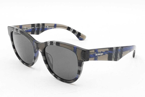 Burberry 4432-u Blue Check Sunglasses Eb0925cxdu