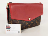 Louis Vuitton Cerise Monogram Twice Pochette Sd0526ewlde