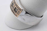0.35cttw Diamond Ring In 10k White Gold 7.2 Grams Size 9.75 Eb0626wxzsa