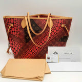 Louis Vuitton Neverfull Mm Red Yayoi Kusama Hs0324locrsa