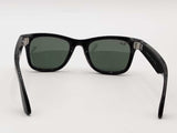 Ray-ban Ray Ban Metas Black Sunglasses Aa0826lzxsa