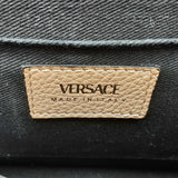 Versace Virtus Beige Leather Shoulder Bag Sd0525wlrsa