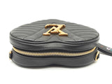 Louis Vuitton New Wave Heart Bag In Black Quilted Leather Fw0725crzdu