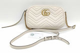 Gucci Gg Marmont Chevron Quilted Leather Camera Crossbody Bag Eb1026pxzsa