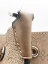 Louis Vuitton Perforated Monogram Mahina Leather Muria Bucket Bag Sd0325irzsa