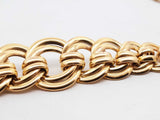 14k Yellow Gold Double Curb Link Necklace 16.4 Grams 17 Inch Fw0625pzxdu