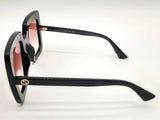 Gucci Gg0148s Star Rhinestones Black Frames Pink Lens Sunglasses Do0125oxzde