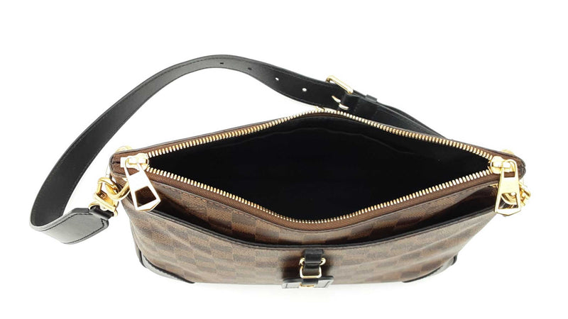 Louis Vuitton Odeon Messenger Bag In Damier Ebene Coated Canvas Fw0825ixzdu