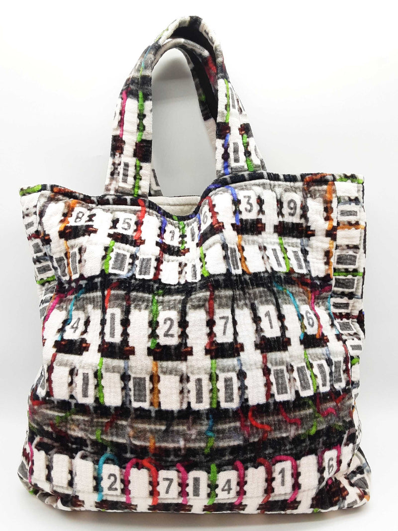 Chanel Terry Cotton Beach Tote Towel Set Do0225cxzde