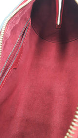 Louis Vuitton Epi Castillan Red Leather Soufflot Eb1225ocrdu