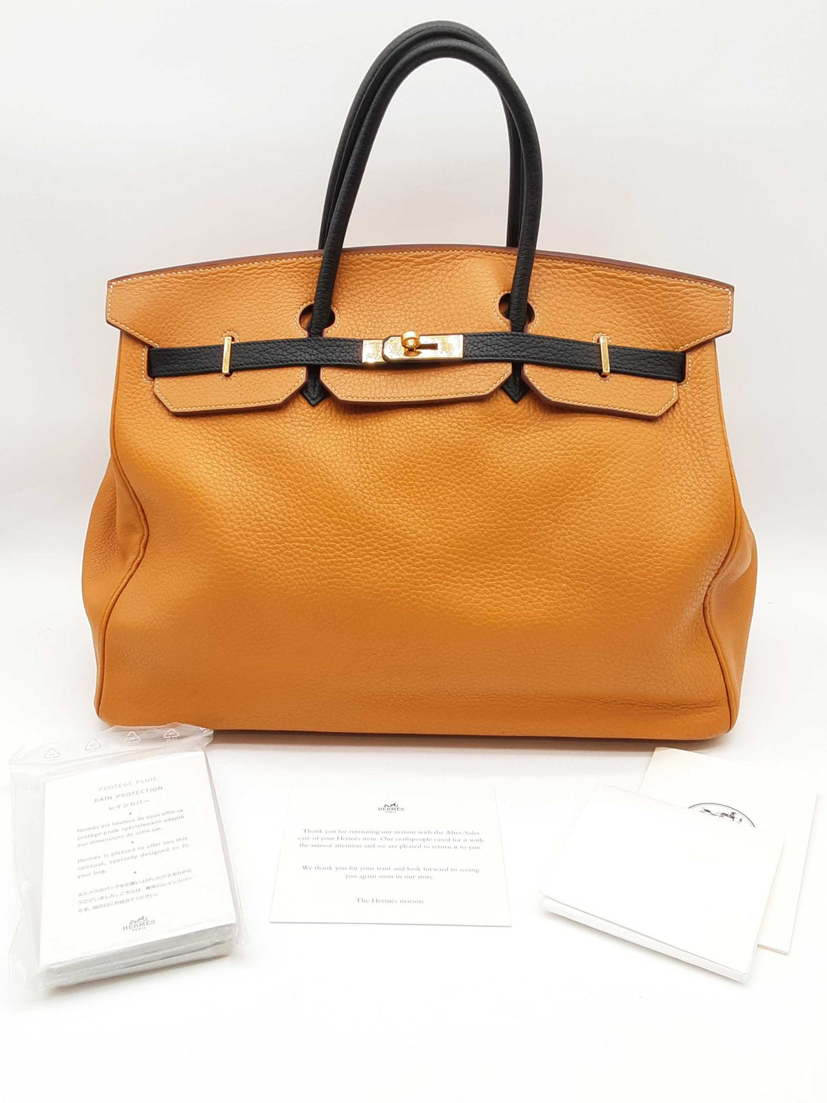 【HERMES】vintage pierce HERMÈS, 1995, A BLACK CALFBOX LEATHER SELLIER KELLY 35 BAG