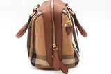 Burberry House Check Alchester Bowler Bag Eb0426orxsa