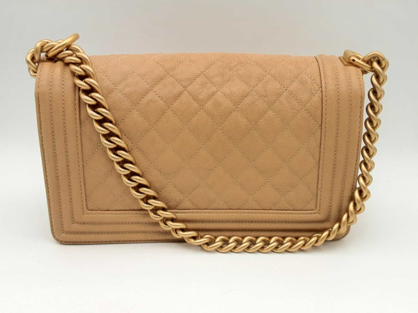 Chanel Caviar Quilted Boy Bag Hs0824ooxzsa