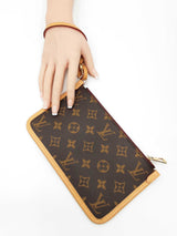 Louis Vuitton Carryall Pm & Pochette In Monogram Coated Canvas Fw0826c4zdu