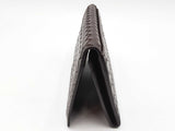 Bottega Veneta Black Intrecciato Long Wallet Sd0726lrzdu