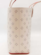 Christian Louboutin Cabata Perforated White Leather Tote Bag Eb0326wxzde