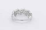 1.87cttw Lab Grown Diamond Ring In 14k White Gold 4.2 Grams Size 7 Eb0826scrsa