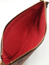 Louis Vuitton Pochette Accessoires In Damier Ebene Coated Canvas Fw0726orzdu