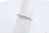 Approx. 0.21ctw Lab Grown Diamond Ring In 14k White Gold 1.1g Size 7 Eb1124lcxsa