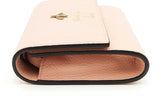 Gucci Blind For Love Bee Pink Leather Crossbody Wallet Eb0526wsxsa