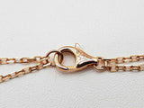 Cartier Love 18k Rose Gold 6.0g Pendant Necklace 16 In Do0125sxzde