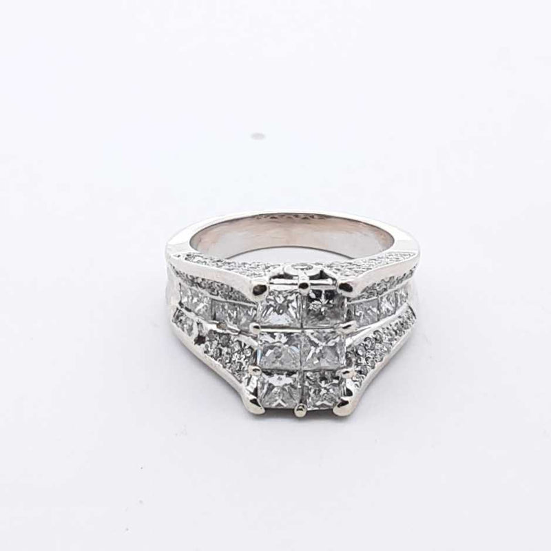 Diamond 2.4ctw 14k Wg 9.8 Grams Hs0524exzsa