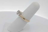 0.8cttw Diamond Ring In 14k Yellow Gold 5.2 Grams Size 5.75 Eb1026lxxzsa