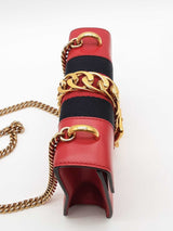 Gucci Sylvie Red Leather Shoulder Bag Eb0826oxzde