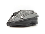 Versace Repeat Studded Black Leather Hobo Bag Fw0125oxzdu