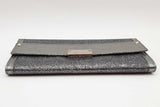 Jimmy Choo Metallic Silver Glitter Reese Clutch Eb0726crde