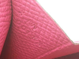 Hermes Constance Slim Rose Tyrien Pink Epsom Palladium Wallet Do0126wxzxde