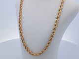 10k Yellow Gold 5 Grams Rope Chain 18 In Aa0726opzsa