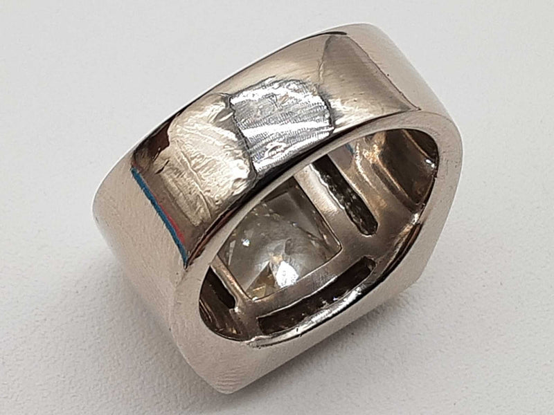 2.00 Cttw Diamonds 0.90 Platinum 50.1g Ring Size 8.75 Do0425wrxzde