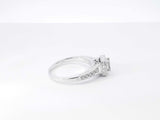 0.26 Cttw Diamond & 14k White Gold Quad Halo Ring 3.8 Grams Size 6 Fw0926ocrdu