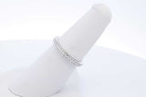 18k White Gold Diamond Eternity Band 3 Grams Size 6.5 Eb0626wrxde